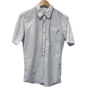 Dries van Noten Short Sleeve Button Up w/ Piping